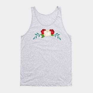 Flower , Colorful Flowers Design , beautiful flower , Floral Pattern Tank Top